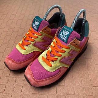 ニューバランス(New Balance)のナナ様専用アメリカ製ニューバランス　ピンク　US574W1 24.5cm(スニーカー)