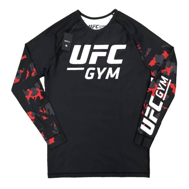 ニューヨーク限定UFCGYMアルティメットファイティングラッシュガードサイズM