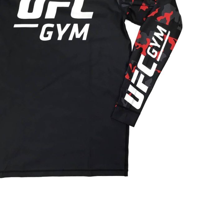 ニューヨーク限定UFCGYMアルティメットファイティングラッシュガードサイズM 1