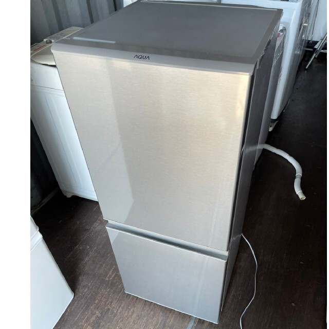 AQUA 2ドア冷蔵庫 126L 💍2021年製💍ブラッシュシルバー 2022激安通販
