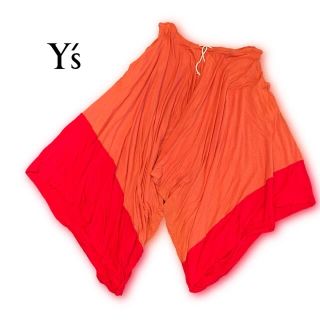 ワイズ(Y's)のY's バイカラーダブルガーゼパンツ カットソー(サルエルパンツ)