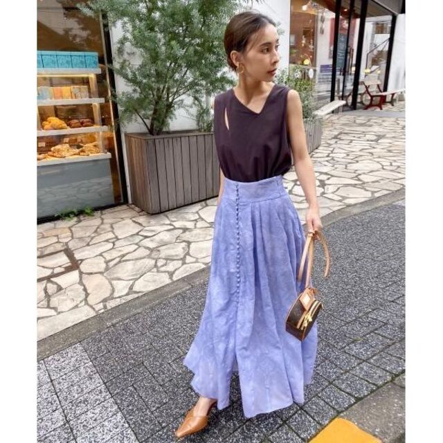 Ameri VINTAGE - AMERI MEDI LAMP EMBROIDERY SKIRT 正規品の通販 by