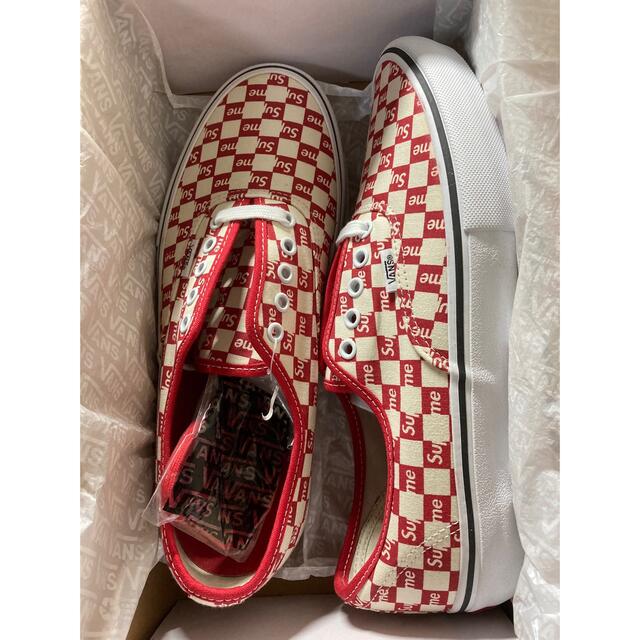 新品本物 Supreme - SUPREME VANS シュプリームスニーカー US10.5(28.5cm) スニーカー 新品本物 Supreme - SUPREME VANS シュプリームスニーカー US10.5(28.5cm) スニーカー