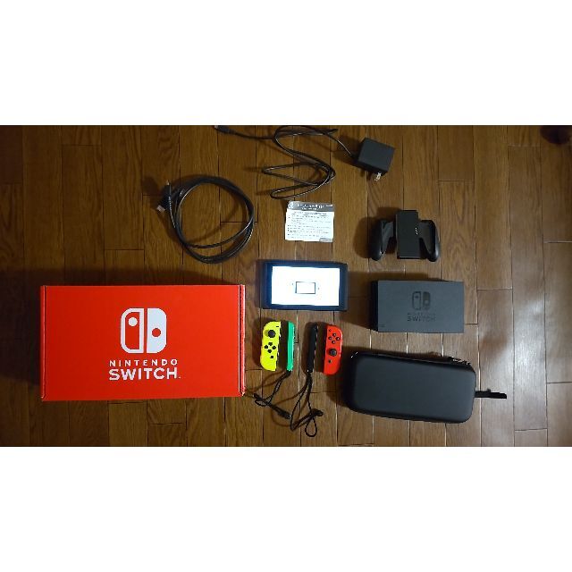 任天堂 - 中古　ニンテンドースイッチ　本体　付属品完備　初期型　2017年購入