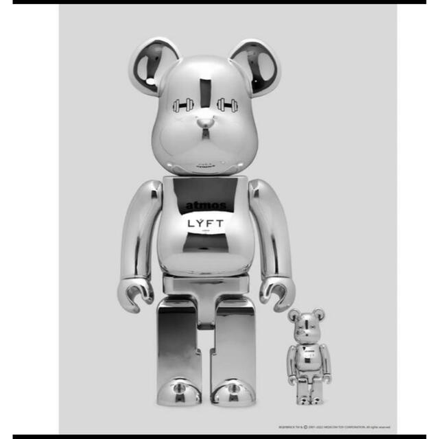 BE@RBRICK(ベアブリック)のMEDICOM TOY BE@RBRICK atmos × LÝFT  エンタメ/ホビーのフィギュア(その他)の商品写真