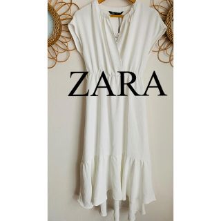 ザラ(ZARA)の新品　ZARA ザラ　ロングワンピース　ティアード　人気　完売(ロングワンピース/マキシワンピース)