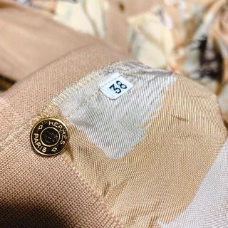 Hermes - エルメス HERMES シルク カーディガン ヴィンテージ スカーフ