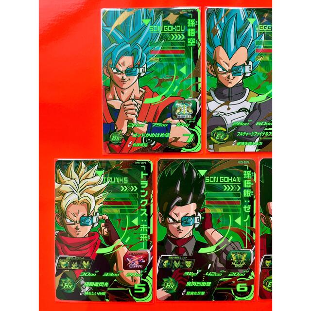 ドラゴンボール - スーパードラゴンボールヒーローズ☆UM5 SCP全5種