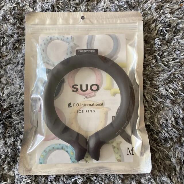 ICERING suo ブラック　Mサイズ　新品　アイスリング