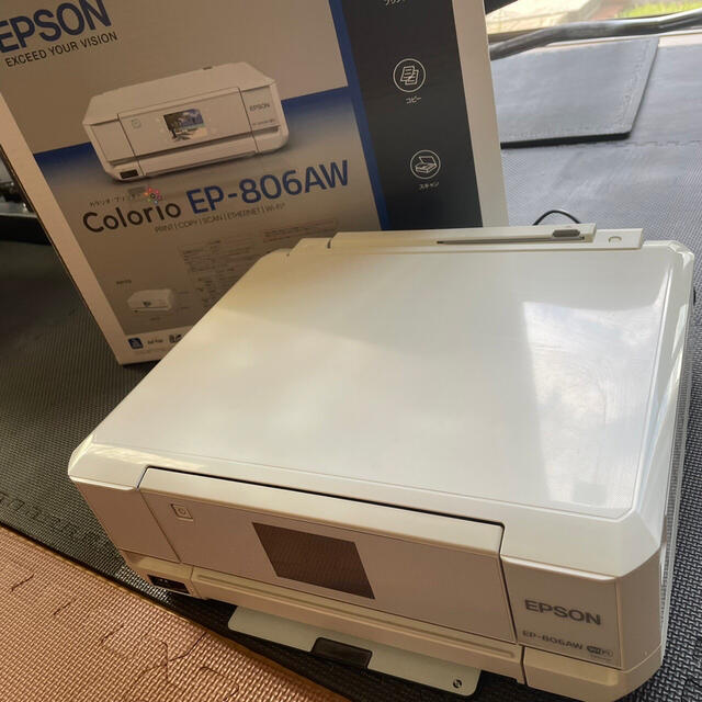 インクジェットプリンター2台 ジャンク EPSON インクジェット プリンター EP-806 -808