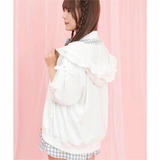 Secret Honey - シークレットハニー シーハニ フリルレースアップ半袖