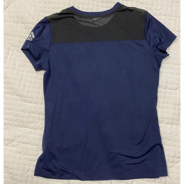 adidas(アディダス)の美品adidasレディース用Tシャツ レディースのトップス(Tシャツ(半袖/袖なし))の商品写真