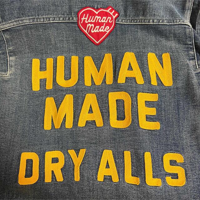 HUMAN MADE(ヒューマンメイド)のHUMAN MADE RELAX DENIM WORK JACKET  メンズのジャケット/アウター(Gジャン/デニムジャケット)の商品写真