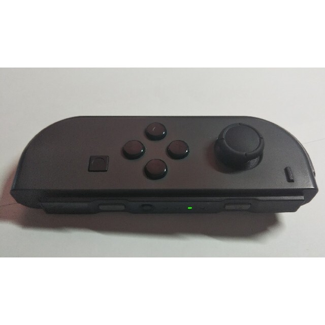 Nintendo Switch(ニンテンドースイッチ)の【動作確認品】ジョイコン joycon 左 L グレー 黒 スイッチ エンタメ/ホビーのゲームソフト/ゲーム機本体(その他)の商品写真
