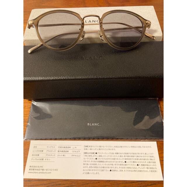 爆売り! BLANC.. り様専用BLANC.. UA別注サングラス B028