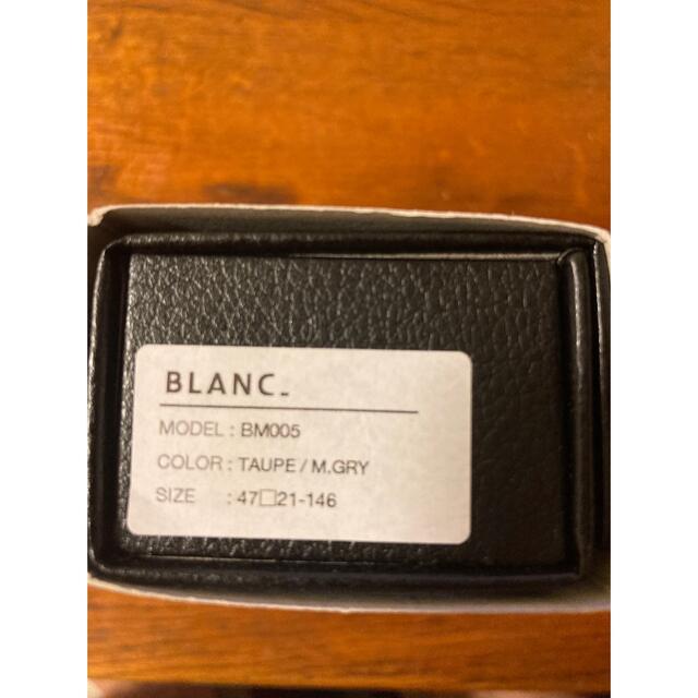 BLANC(ブラン)のBLANC ブラン　BM005 サングラスTAUPE / M.GRY レディースのファッション小物(サングラス/メガネ)の商品写真