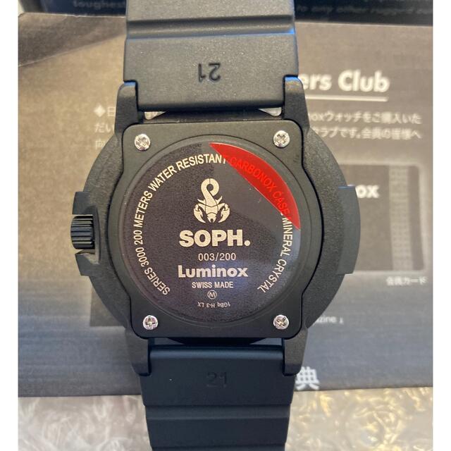 SOPHNET.(ソフネット)の【未使用】Luminox 3001 SOPH. シリアル1桁  sophnet メンズの時計(腕時計(アナログ))の商品写真