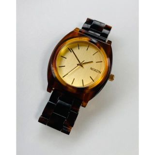 NIXON - 【電池新品の美品】NIXONのTIME TELLER 人気のべっ甲カラー⑤ 