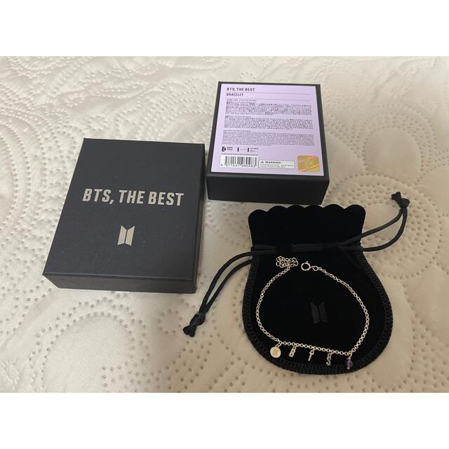 防弾少年団(BTS)(ボウダンショウネンダン)のBTS THE BEST ブレスレット エンタメ/ホビーのCD(K-POP/アジア)の商品写真