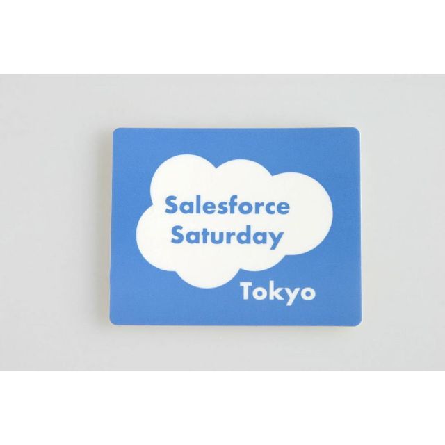sales force salesforce ノベルティ オリジナル ステッカー スマホ/家電/カメラのPC/タブレット(その他)の商品写真