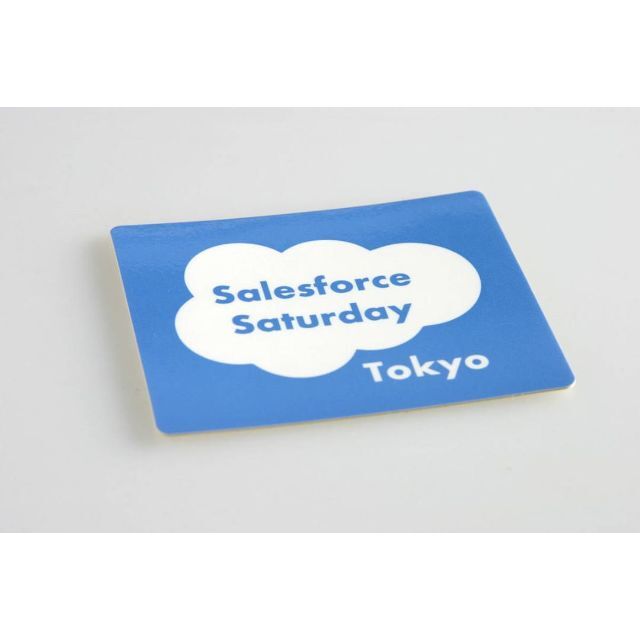 sales force salesforce ノベルティ オリジナル ステッカー スマホ/家電/カメラのPC/タブレット(その他)の商品写真