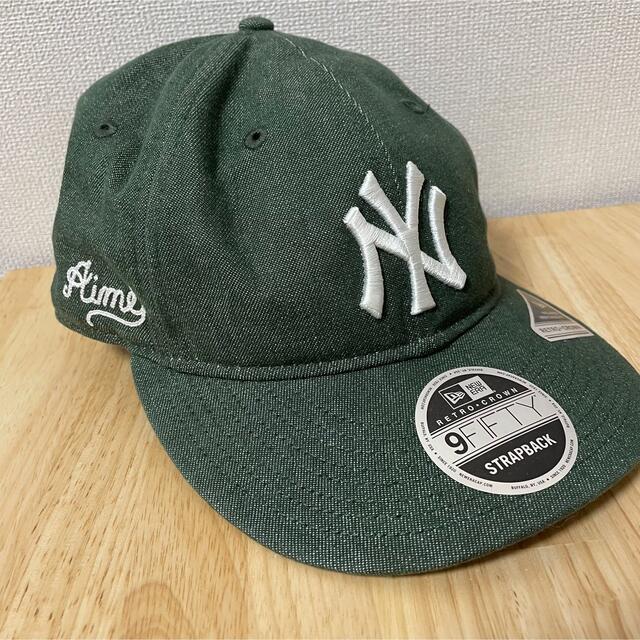 キャップ海外限定 ALD x New Era Green Denim Hat YAN