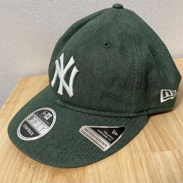 海外限定 ALD x New Era Green Denim Hat YAN 2