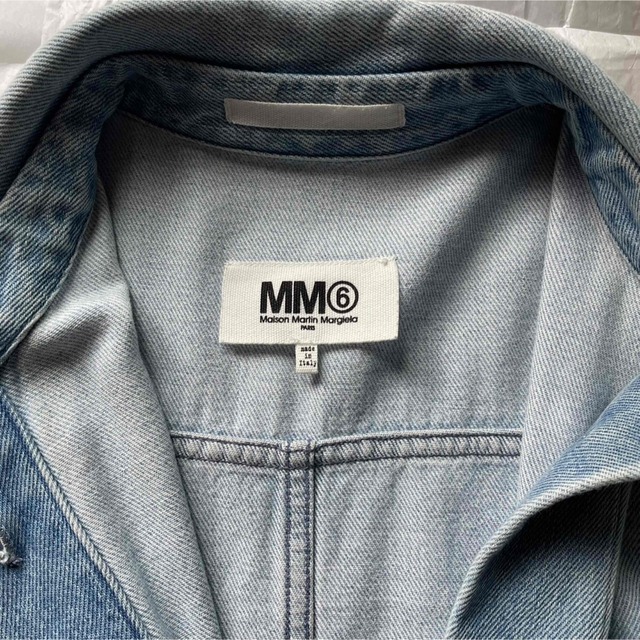 MM6(エムエムシックス)のMM6 Maison Margiela オーバーサイズ デニム シャツ 15ss メンズのジャケット/アウター(Gジャン/デニムジャケット)の商品写真