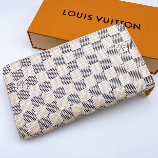 LOUIS VUITTON(ルイヴィトン)の未使用品　ルイヴィトン　ダミエ　アズール　ジッピー　オーガナイザー　N60012 レディースのファッション小物(財布)の商品写真