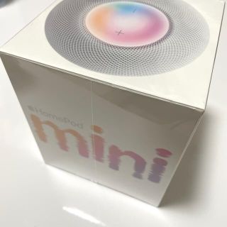 アップル(Apple)のAPPLE HomePod mini/ホワイト　[新品未開封](スピーカー)