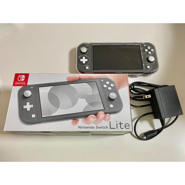 Nintendo Switch Liteグレー 本体の通販 by 's shop｜ラクマ