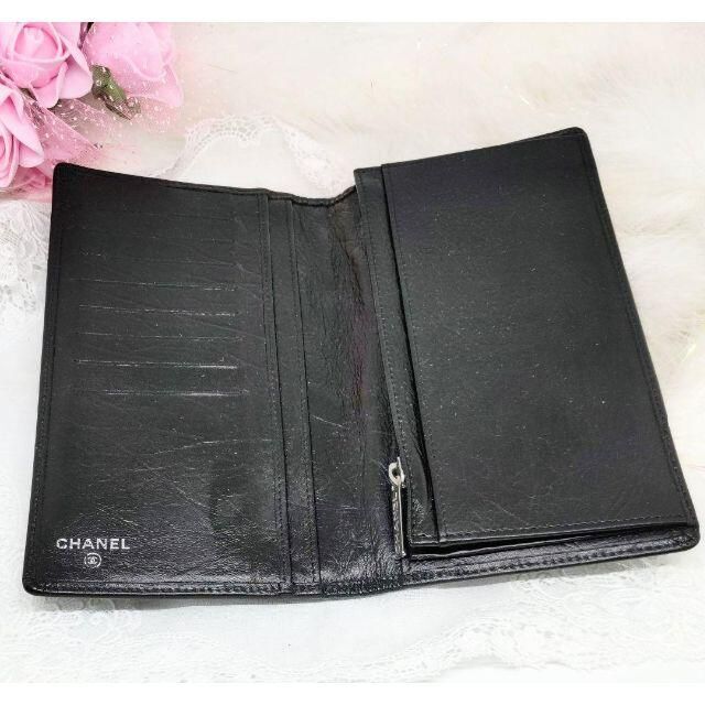 美品✨CHANEL シャネルカンボンライン ブラック シワ加工【匿名 美品✨CHANEL シャネルカンボンライン ブラック シワ加工【匿名