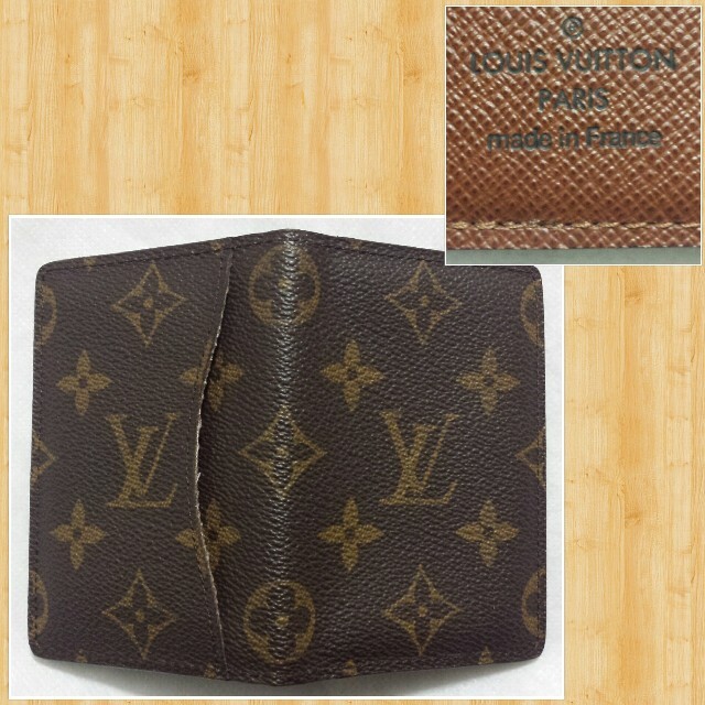 LOUIS VUITTON(ルイヴィトン)のLOUIS VUITTON ルイヴィトン カードケース モノグラム 名刺入れ メンズのファッション小物(名刺入れ/定期入れ)の商品写真