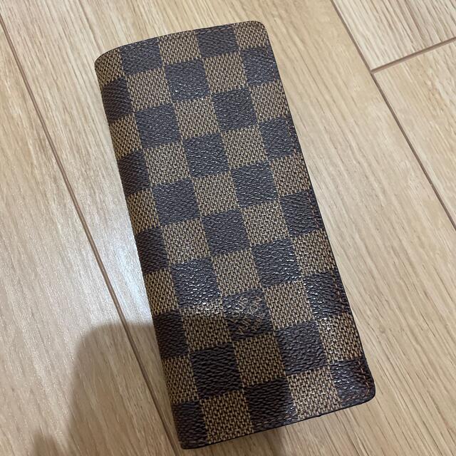 LOUIS VUITTON(ルイヴィトン)のルイヴィトン　ヴィトン　メガネケース　ダミエ レディースのファッション小物(サングラス/メガネ)の商品写真