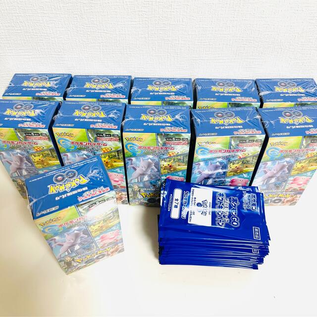 ポケモン(ポケモン)のポケモン go 11box シュリンク付 プロモカード 55枚 ポケカ エンタメ/ホビーのトレーディングカード(Box/デッキ/パック)の商品写真