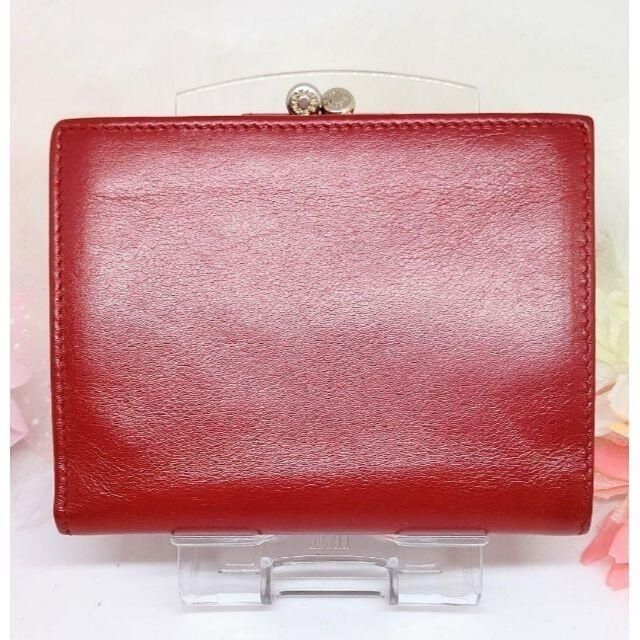 希少極美品✨セリーヌ トリオンフ ロゴ 折財布 赤 【タイムセール
