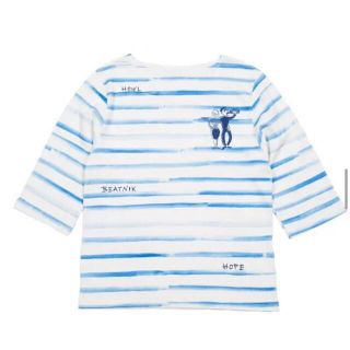 コモリ(COMOLI)のポータークラシック　アーティストボーダー　シャツ　porterclassic(Tシャツ/カットソー(半袖/袖なし))