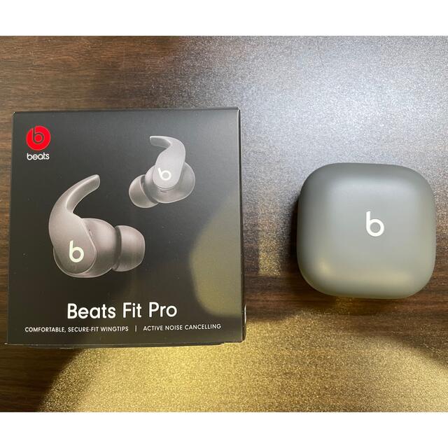 Beats Fit Pro ワイヤレスノイズキャンセリングイヤホン セージグレイ