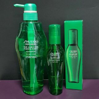 シセイドウ(SHISEIDO (資生堂))の資生堂2点ザ・ヘアケアフェンテフォルテ✨①シャンプー&②トーニングセラム美容液(シャンプー)