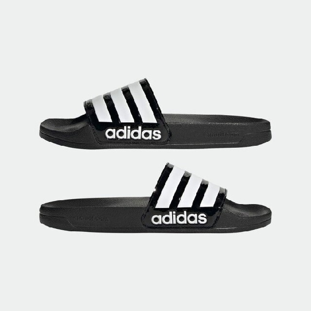 adidas(アディダス)の【新品】 adidas アディダス アディレッタ シャワーサンダル黒FZ2852 レディースの靴/シューズ(サンダル)の商品写真