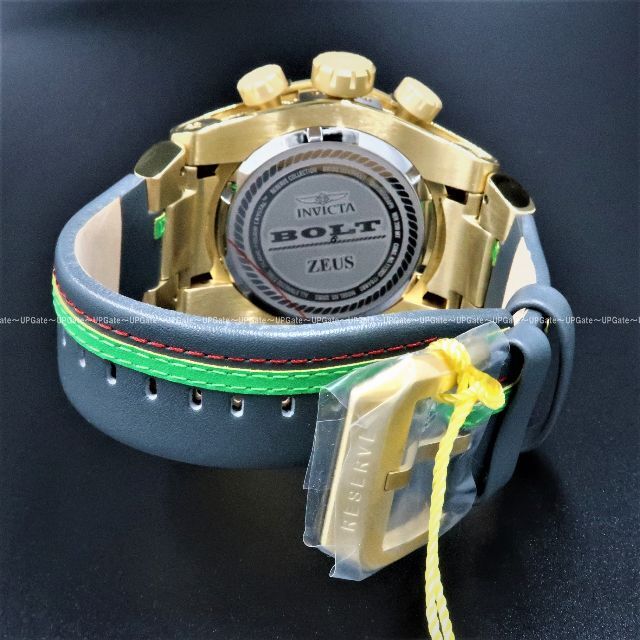 本革ムーブメント最上位★S1ハイブリッド INVICTA Bolt ZEUS 29052