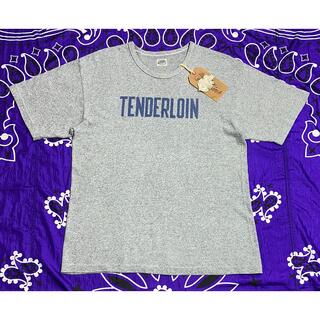 TENDERLOIN テンダーロイン レーヨンTシャツ 灰 グレー