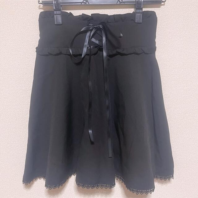 新品♡MARS マーズ ミニスカート リボン ブラック 激レア! 新品♡MARS マーズ ミニスカート リボン ブラック 激レア!