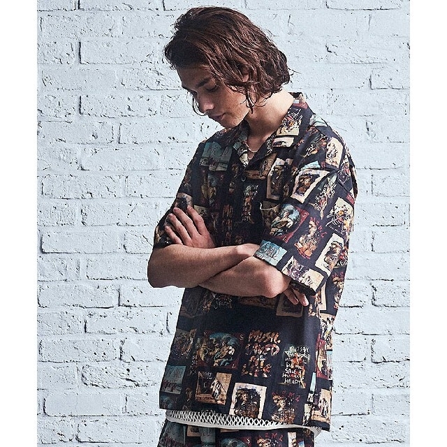 kj着 msml ART GRAPHIC SHORT SLEEVE SHIRT - violinista.mx