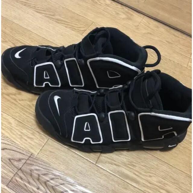 NIKE Air More uptempo "black/white"