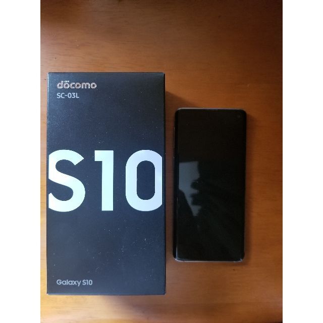 galaxy s10 SC-03L 黒 SIMロック解除済 利用制限○