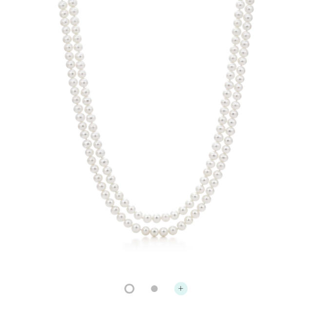 初売り】 - MIKIMOTO day様♡ティファニー ロングネックレス パール