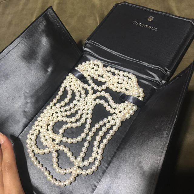 MIKIMOTO(ミキモト)のday様♡ティファニー パール ロングネックレス レディースのアクセサリー(ネックレス)の商品写真