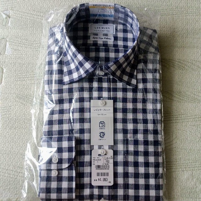 AOKI(アオキ)の新品 タグ付 LES MUES レミュー メンズ ワイシャツ 長袖 39-82 メンズのトップス(シャツ)の商品写真