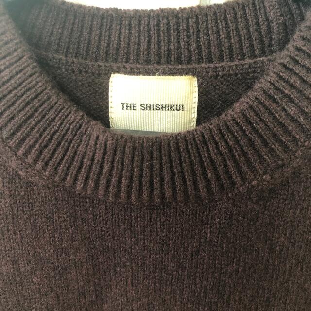 THE SHISHIKUI シシクイKNIT PINKハンドメイドニットピンク ネット特売